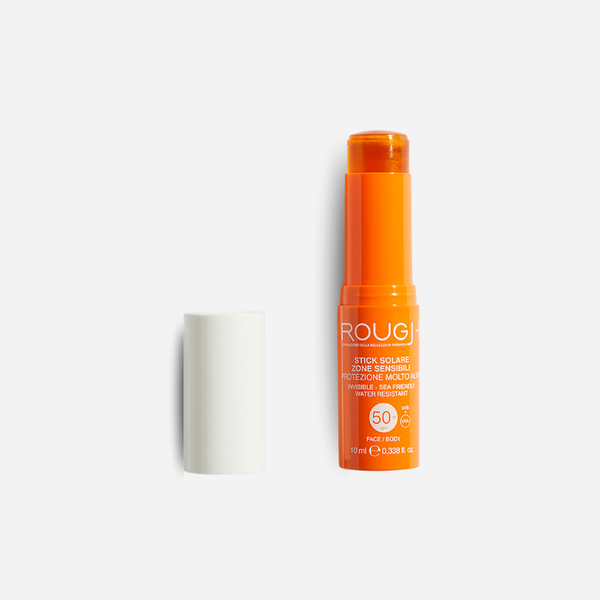 Sunscreen stick for sensitive areas SPF50+