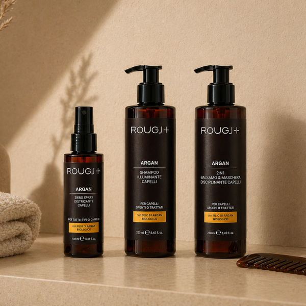 2in1 Balsamo e Maschera Disciplinante all’Olio di Argan