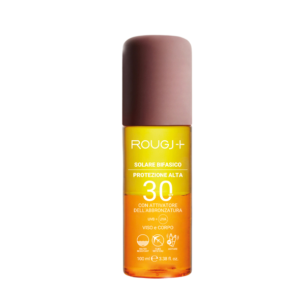 Solare Bifasico SPF30 with melanin activator 100ml