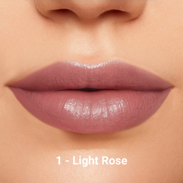 Moisturizing Lipstick Gloss Effect 1 - Light Rose
