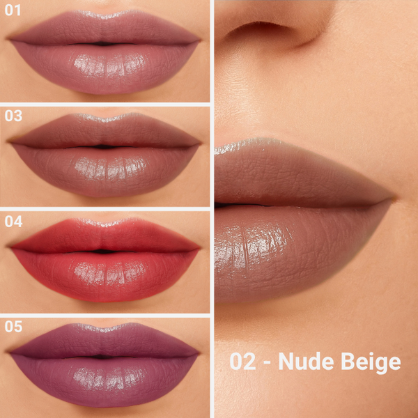 Rouge à lèvres hydratant effet gloss 2 - Nude Beige