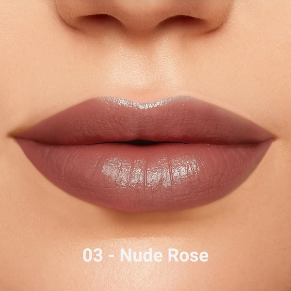 Rouge à lèvres hydratant effet gloss 3 - Nude Rose