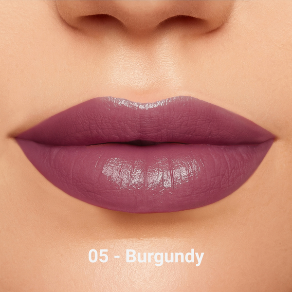 Rouge à lèvres hydratant effet gloss 5 - Burgundy