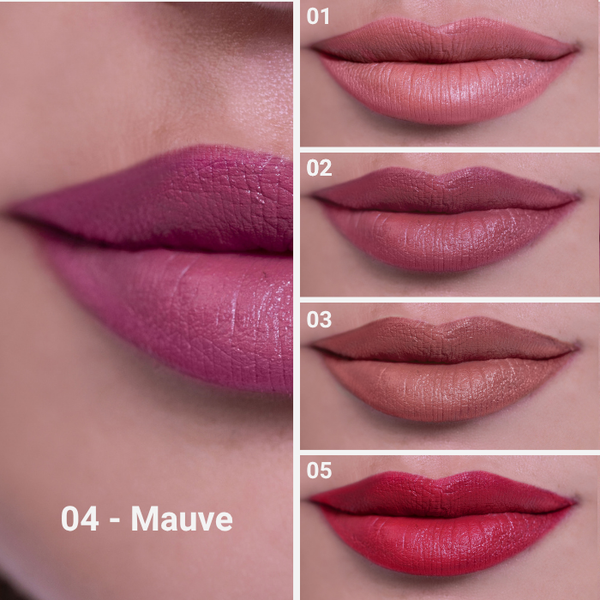 Rossetto Cremoso Colore Pieno 04 - Mauve