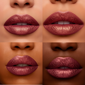 Let's Party Lipstick Red Silver