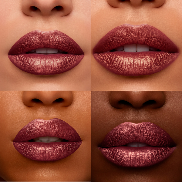 Let's Party Lipstick Red Silver