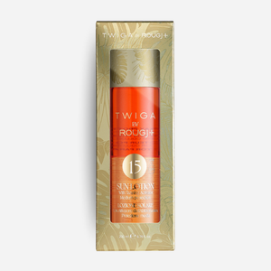Solare Bifasico SPF15 con attivatore di melanina e oro colloidale Twiga By Rougj